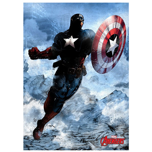 Plakat Captain America - Marvel Dark Edition