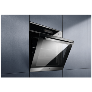 Electrolux SteamBoost 800, 70 L, roostevaba teras - Integreeritav auruahi