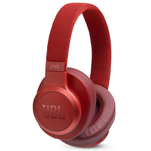 JBL Live 500, red - Over-ear Wireless Headphones JBLLIVE500BTRED