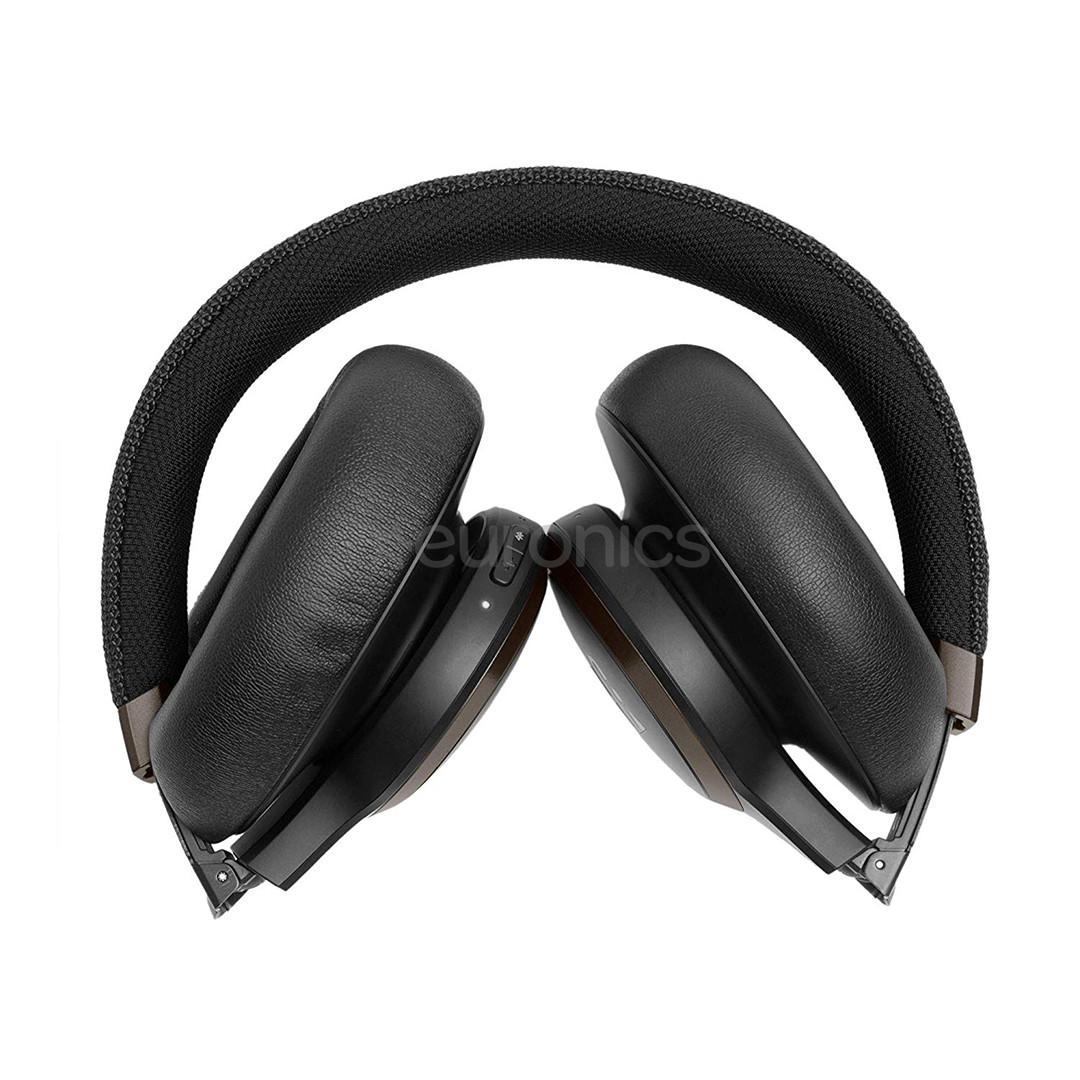 JBL Live 650, must - Juhtmevabad üle kõrva kõrvaklapid