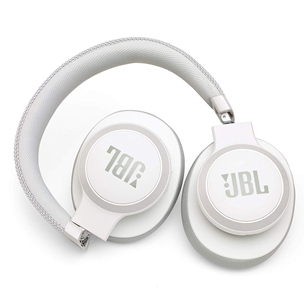 JBL Live 650, белый - Накладные беспроводные наушники