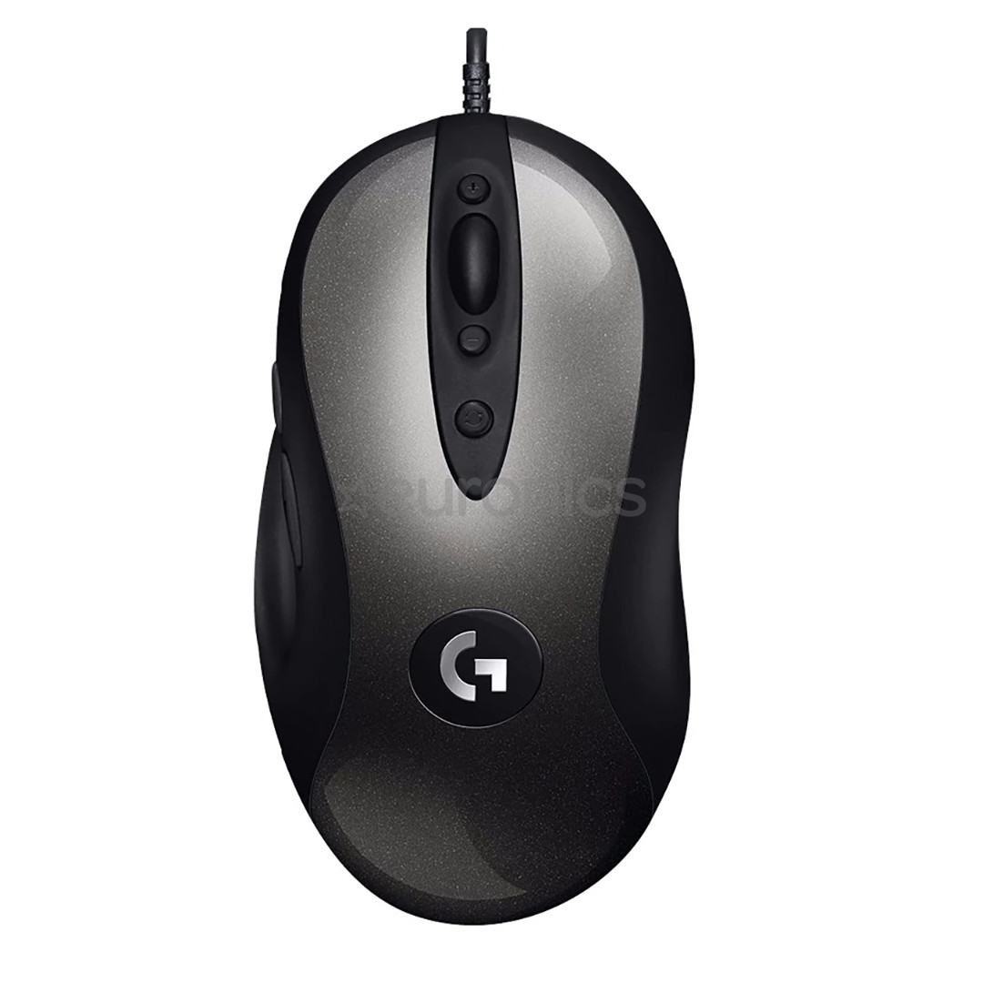 Logitech MX518, must - Juhtmega optiline hiir
