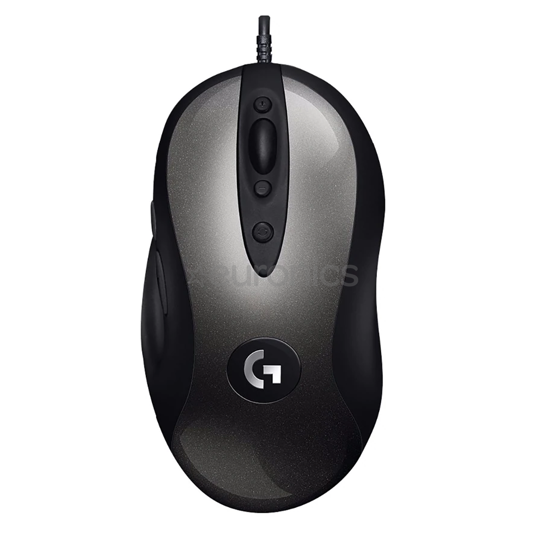 Logitech MX518, must - Juhtmega optiline hiir