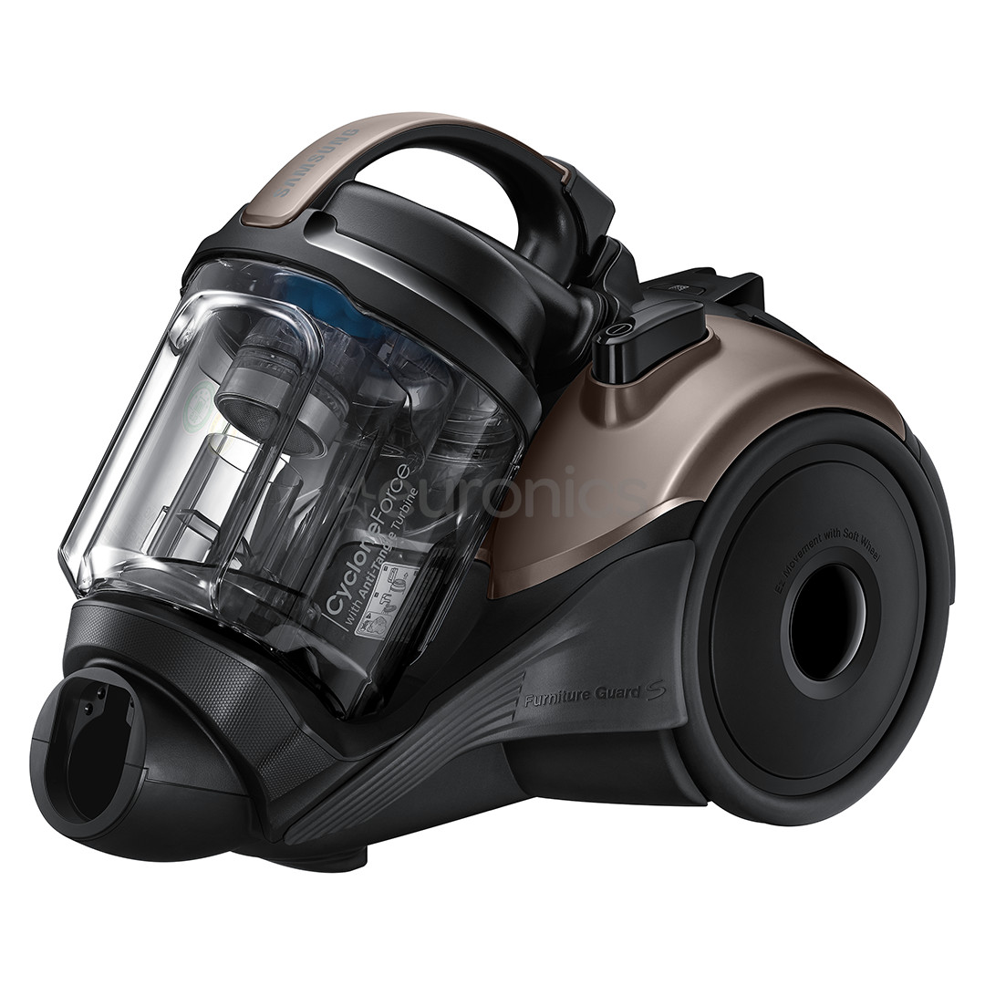 Samsung, 750 W, bagless, brown/black - Vacuum cleaner