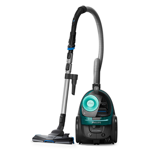 Philips PowerPro Active, 900 W, bagless, black/green - Vacuum cleaner