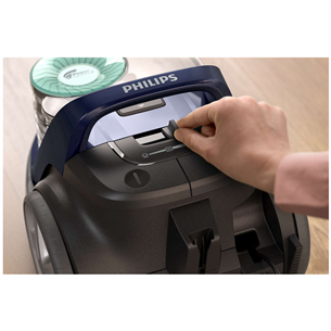 Philips PowerPro Active, 900 W, bagless, black/green - Vacuum cleaner