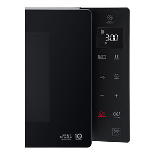 LG, 25 л, 1150 Вт, черный - Микроволновая печь с грилем