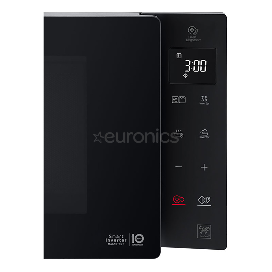 LG, 25 л, 1150 Вт, черный - Микроволновая печь с грилем