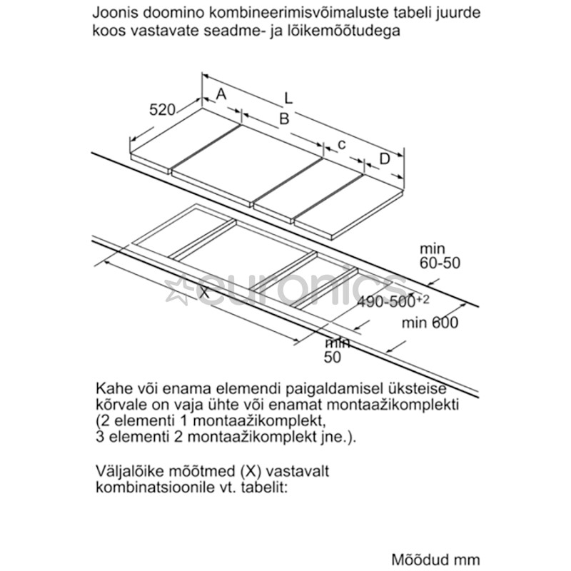 Bosch Serie 6, ширина 30,6 см, стальная рама, черный - Интегрируемая индукционная варочная панель