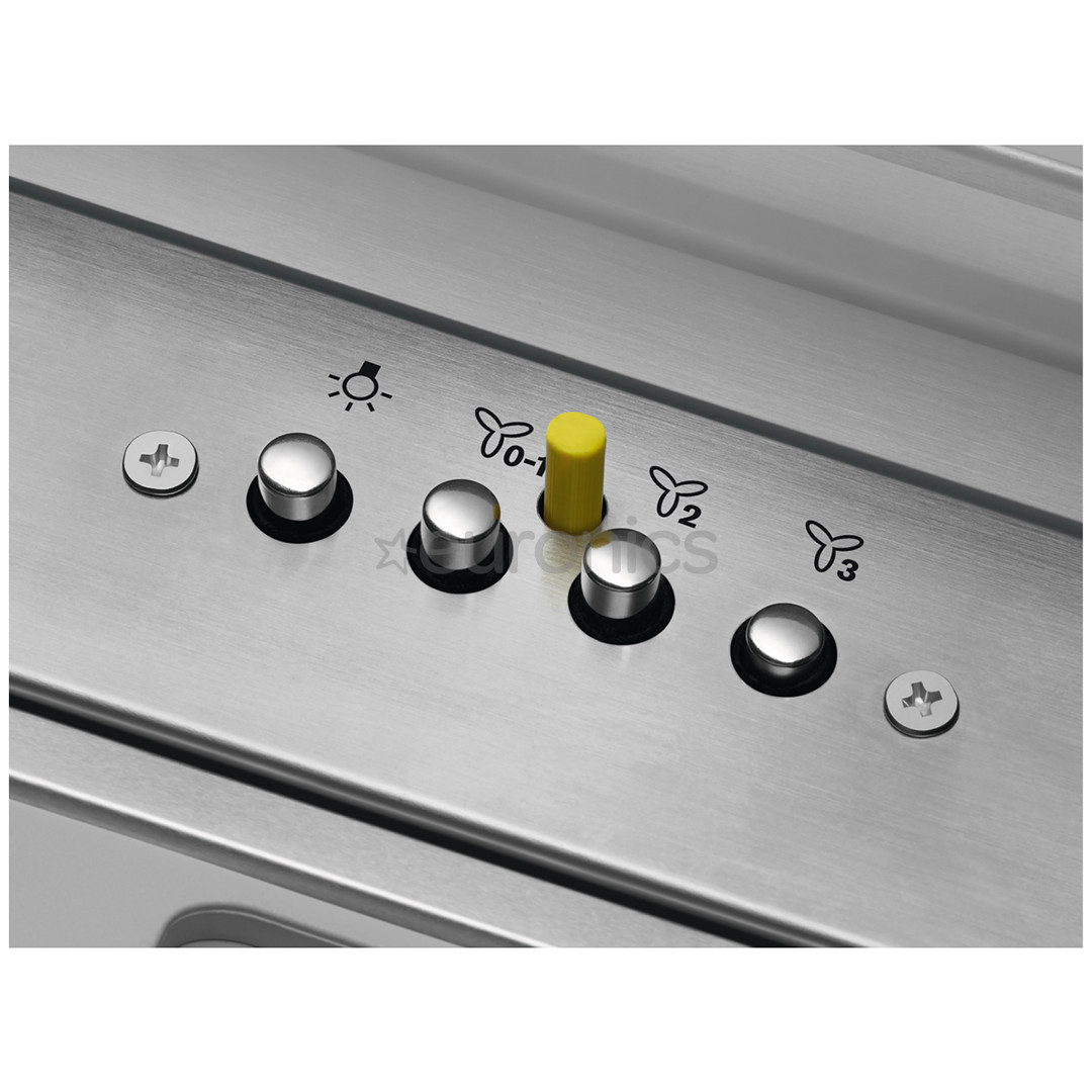 Electrolux, 600 m³/h, laius 56 cm, roostevaba teras - Integreeritav õhupuhasti