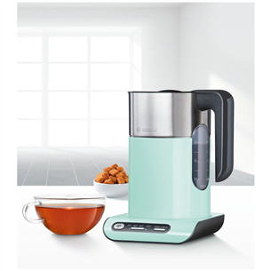Bosch Styline, variable thermostat, 1.5 L, green/inox - Kettle