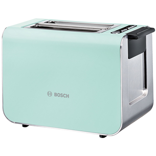 Bosch Styline, 860 W, green/inox - Toaster TAT8612