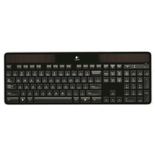 Logitech K750, SWE, must - Juhtmevaba klaviatuur