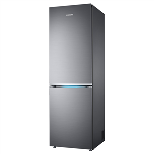 Samsung, 346 L, height 193 cm, grey - Refrigerator