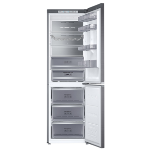 Samsung, 346 L, height 193 cm, grey - Refrigerator