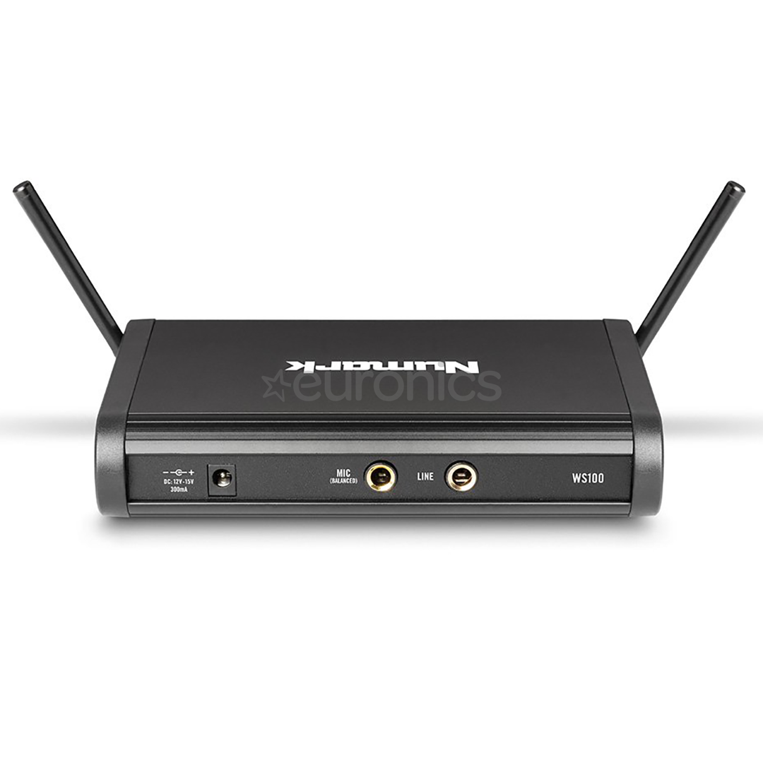 Wireless microphone + sender Numark