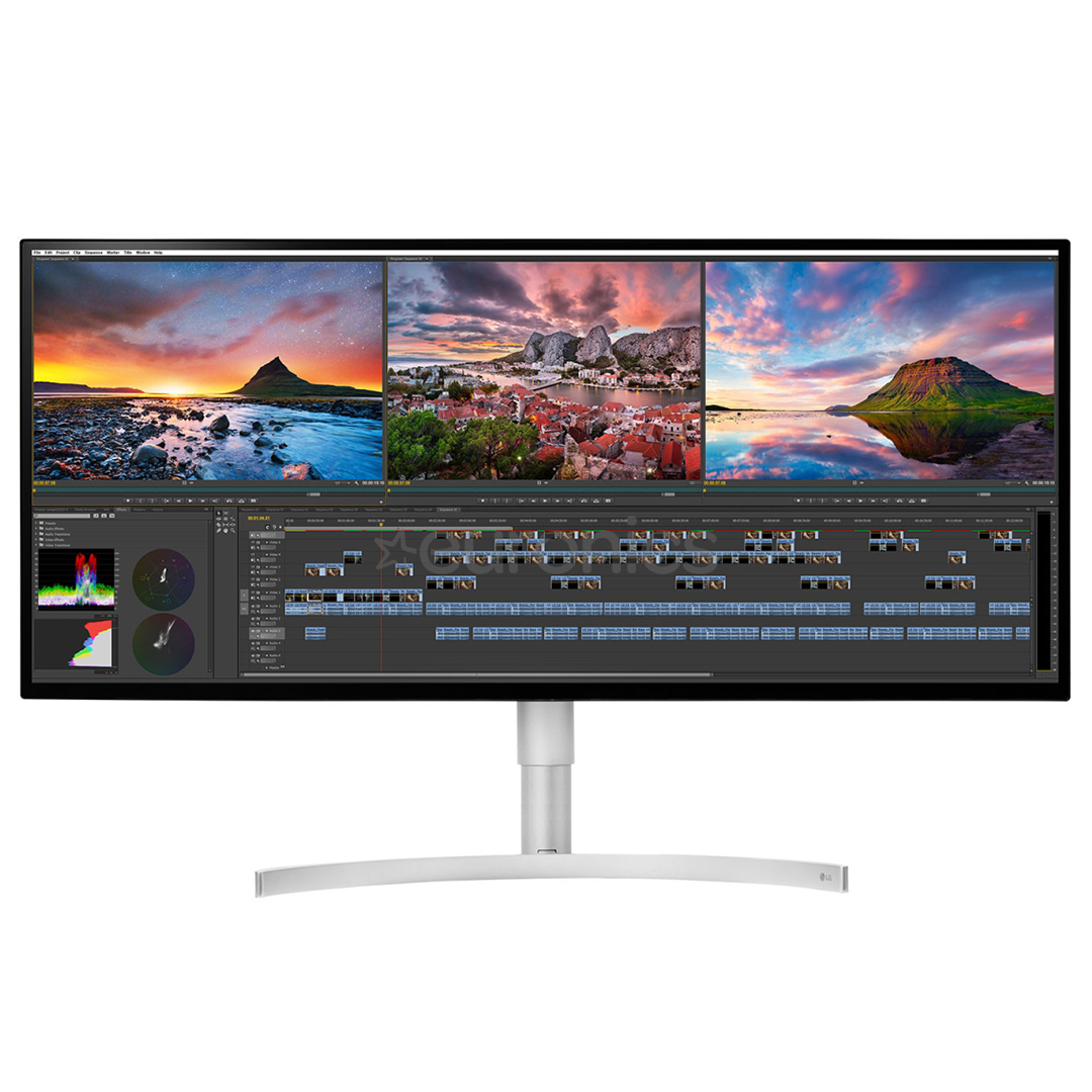 LG UltraWide WK95U, 34", 5K, Nano IPS, valge - Monitor