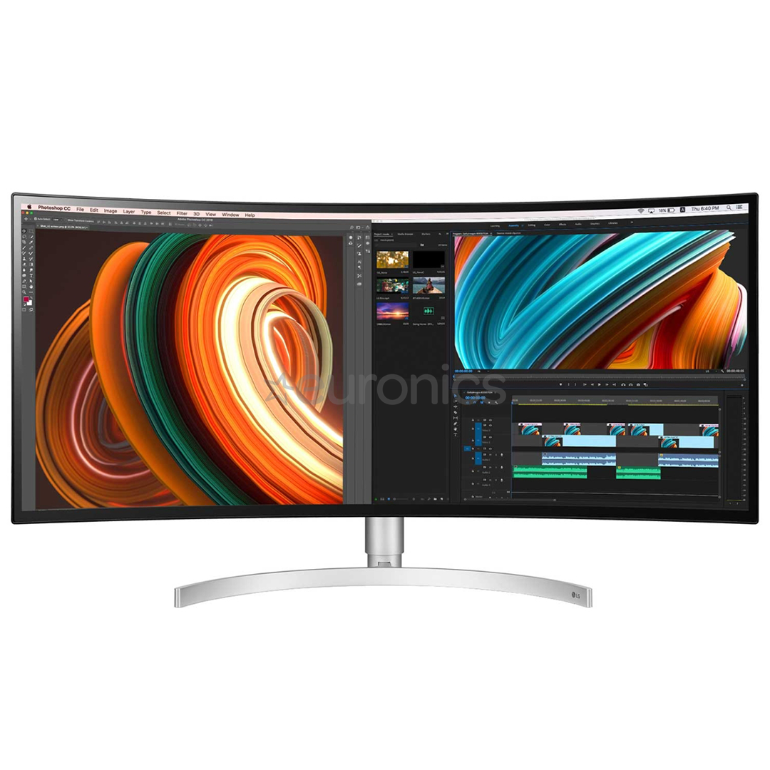 34'' nõgus QHD LED IPS-monitor LG