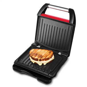 George Foreman Steel grill, 1200 W, red - Table grill
