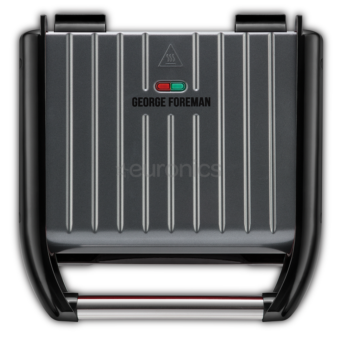 George Foreman Family Steel Grill, 1650 W, черный - Гриль