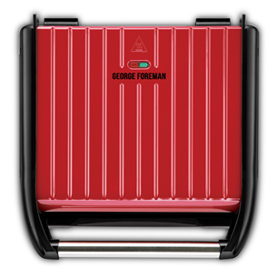 George Foreman Entertaining, 1850 W, red - Table grill