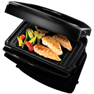 George Foreman Family, 1400 W, black - Grill with removable plates