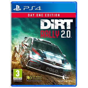 Игра для PlayStation 4, DiRT Rally 2.0 Day One Edition