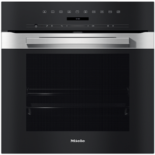 Miele, pürolüütiline puhastus, 76 L, roostevaba teras/must - Integreeritav ahi H7264