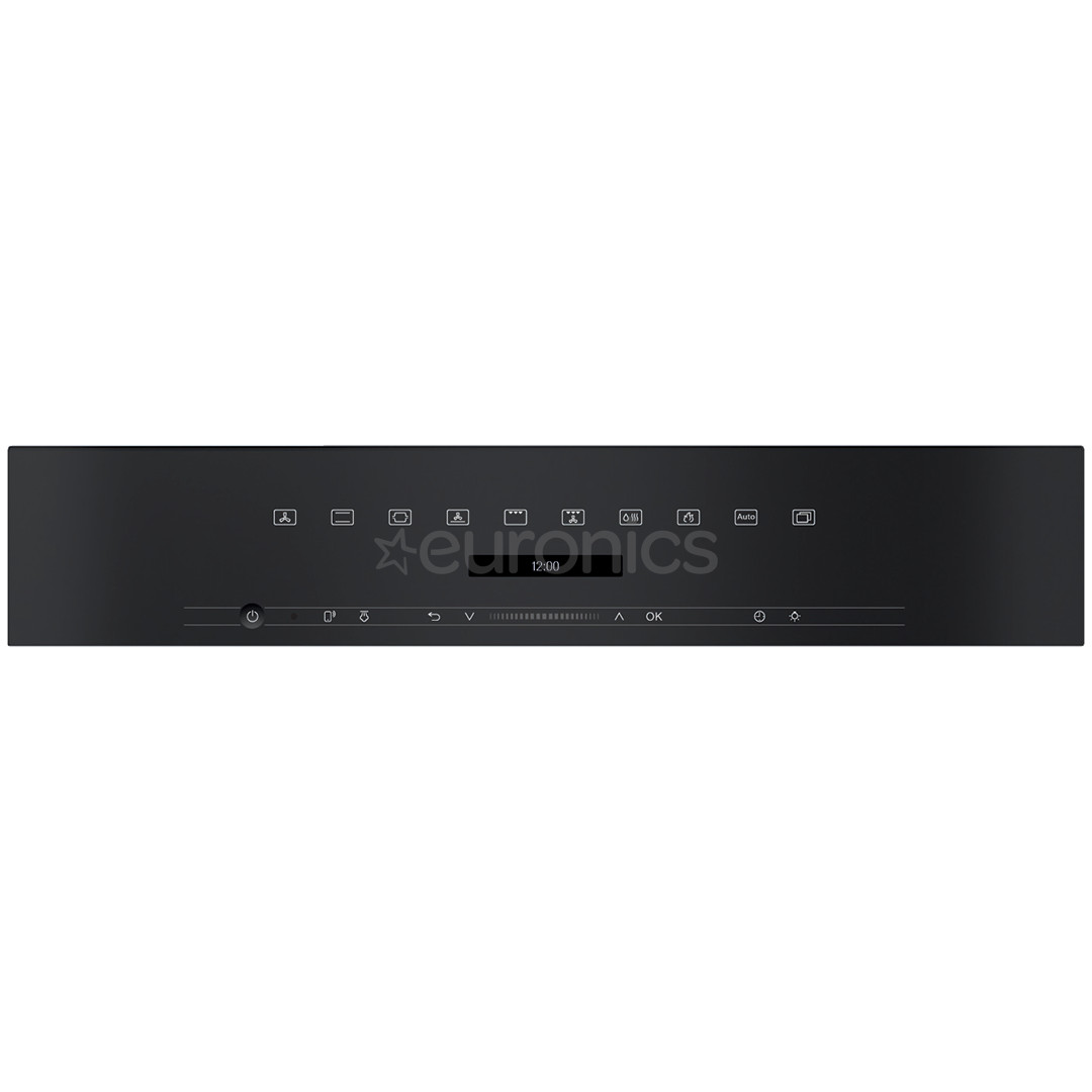 Miele, pürolüütiline puhastus, 76 L, roostevaba teras/must - Integreeritav ahi