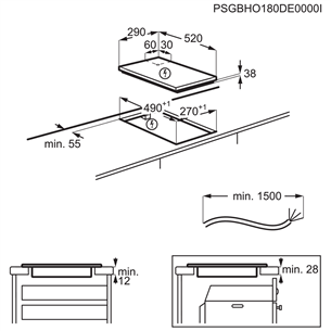 Built-in induction hob AEG