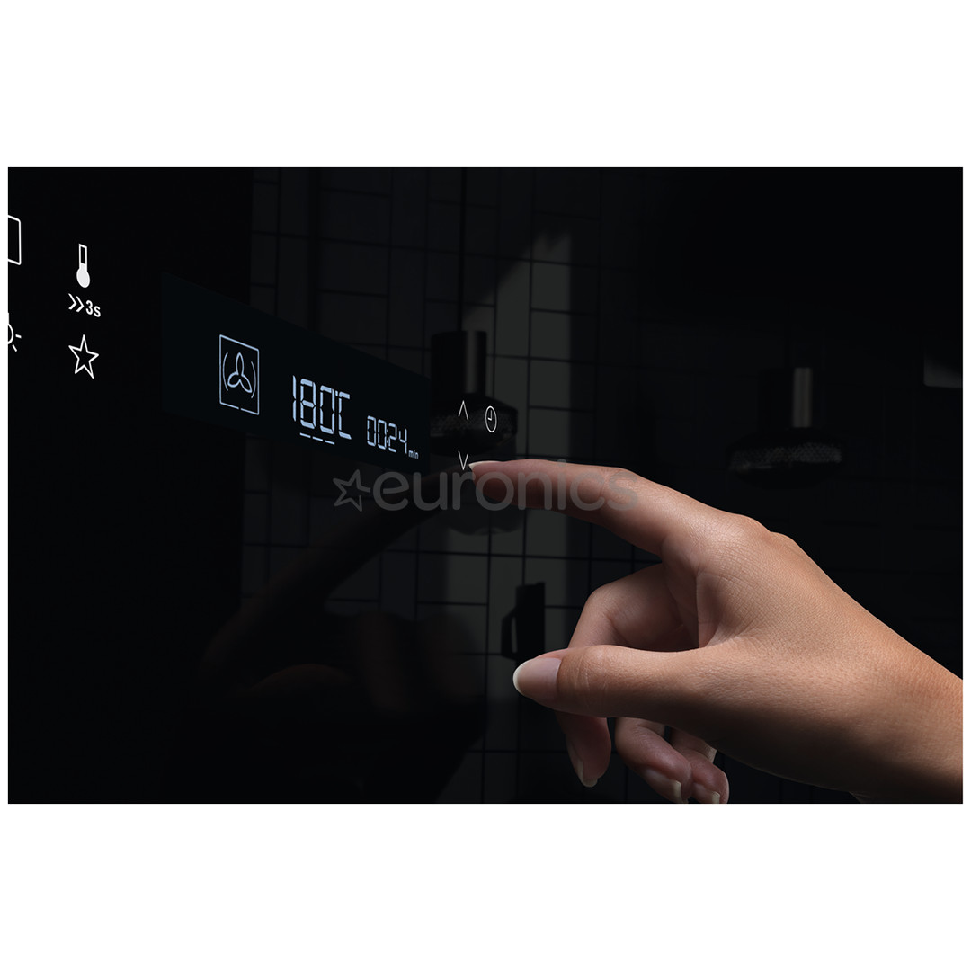 Electrolux SteamBoost 800, Steamify, 70 L, roostevaba teras - Integreeritav auruahi