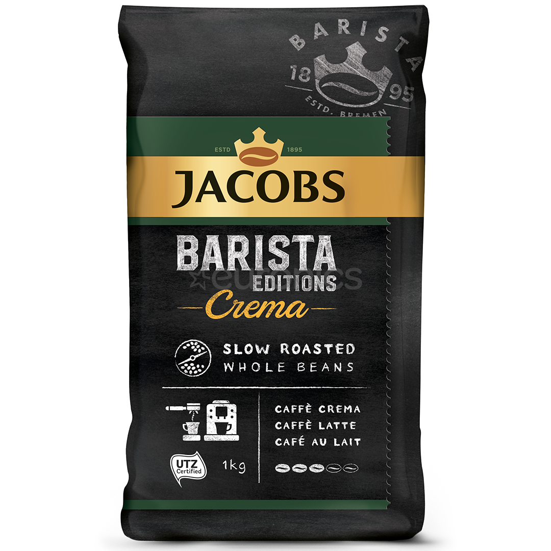 Кофейные зерна Jacobs Barista Editions Crema