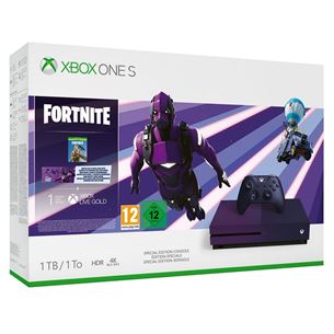 Игровая приставка Microsoft Xbox One S (1 ТБ) + Fortnite