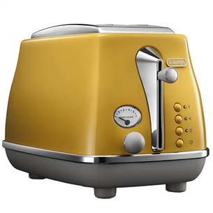 Delonghi ICONA Capitals, 900 W, yellow/grey - Toaster