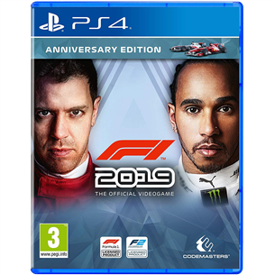 Игра для PlayStation 4 F1 2019 Anniversary Edition