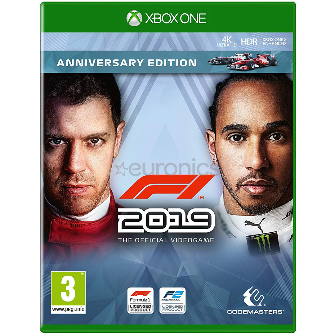 Xbox One mäng F1 2019 Anniversary Edition