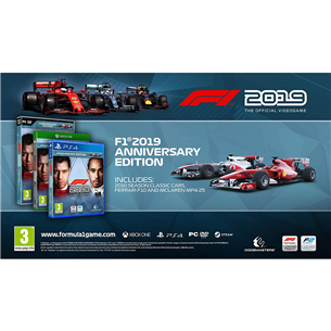 PS4 mäng F1 2019 Anniversary Edition