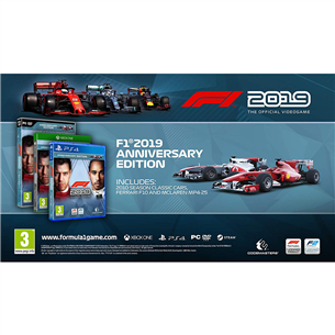 PS4 game F1 2019 Anniversary Edition