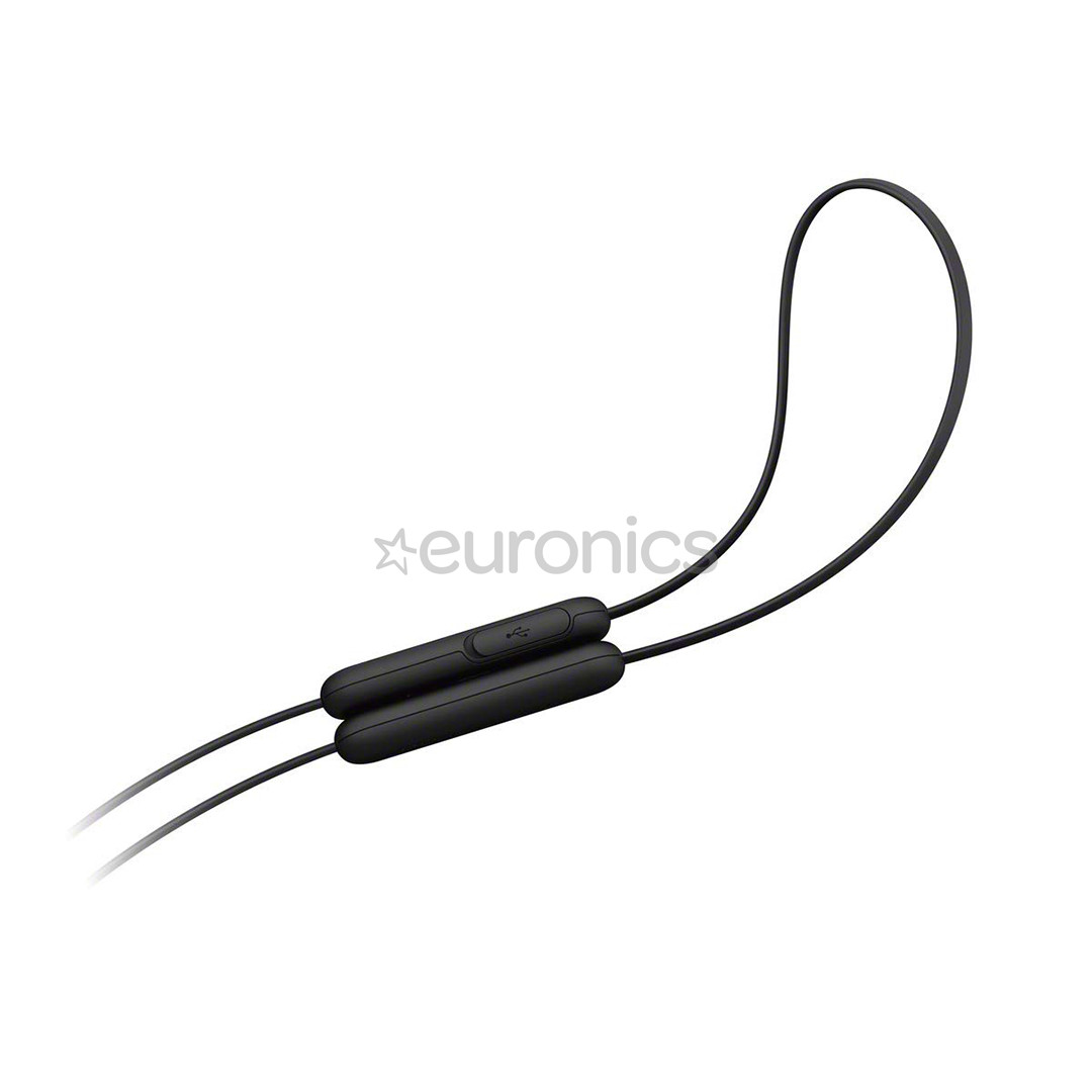 Sony WI-C200, black - In-ear Wireless Headphones