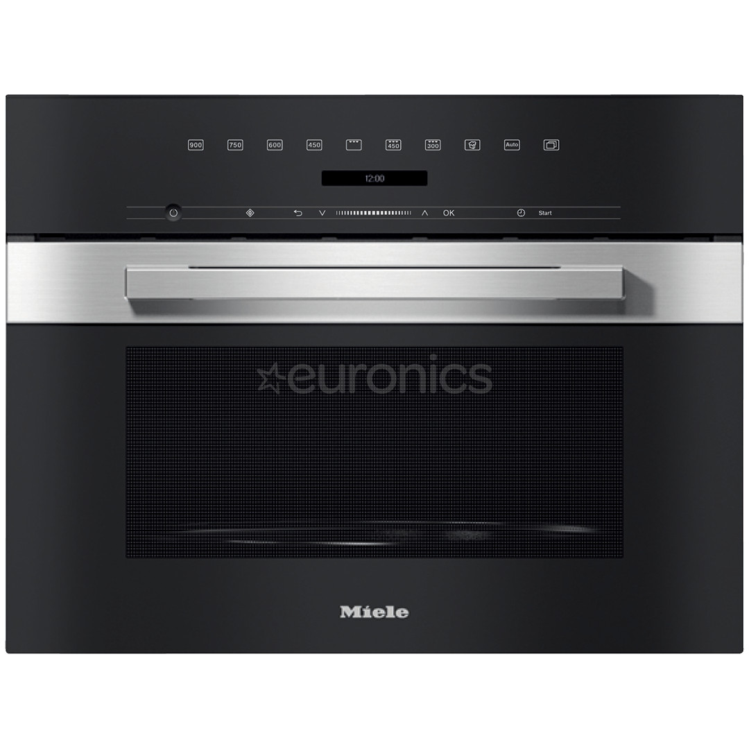 Miele, 46 L, 900 W, must/roostevaba teras - Integreeritav mikrolaineahi