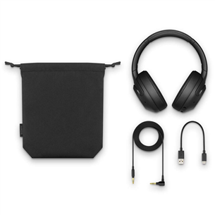 Sony WH-XB900N, black - Over-ear Wireless Headphones