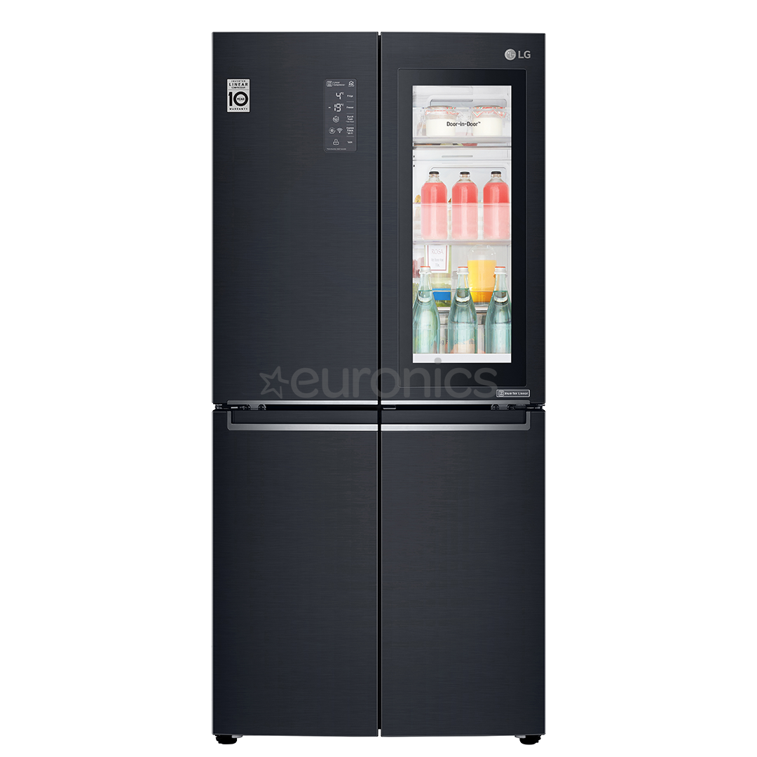 LG Instaview™, 530 L, must - SBS Külmik