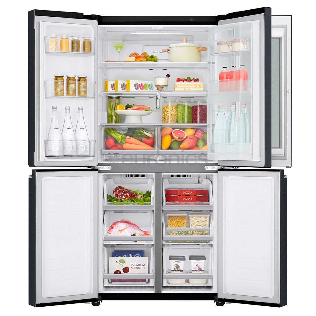 LG Instaview™, 530 L, must - SBS Külmik