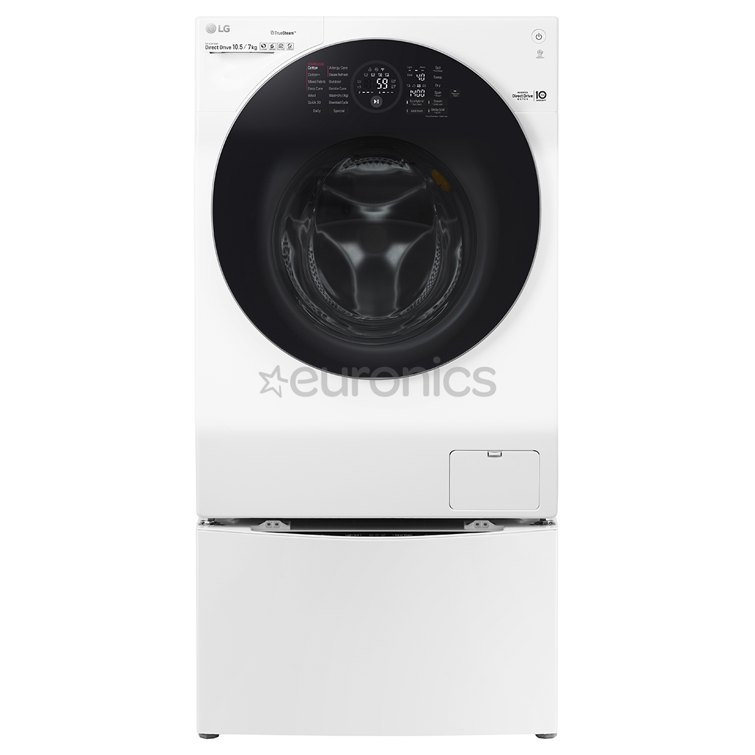Pesumasin-kuivati TwinWash (10,5 kg / 7 kg / 2 kg)