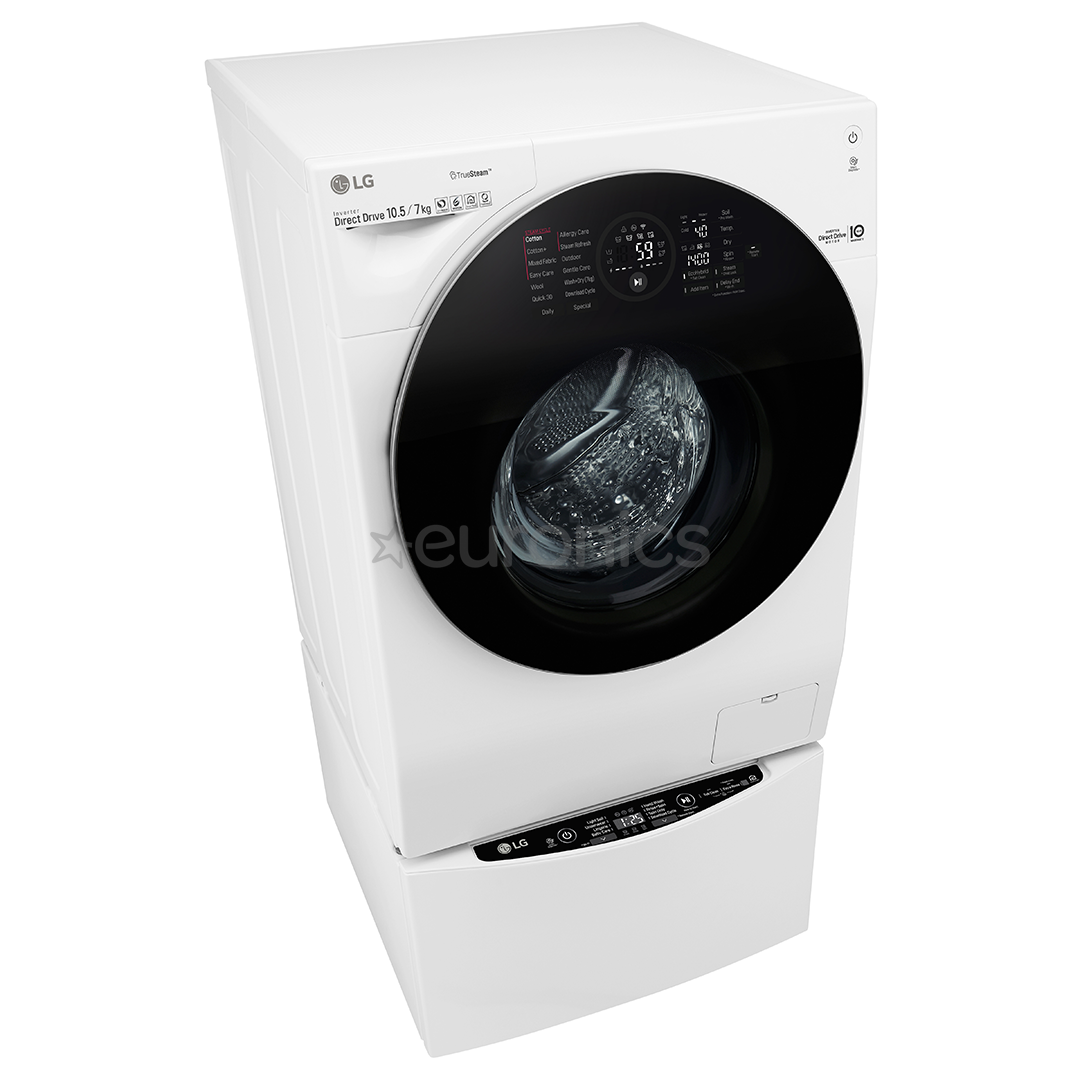 Pesumasin-kuivati TwinWash (10,5 kg / 7 kg / 2 kg)