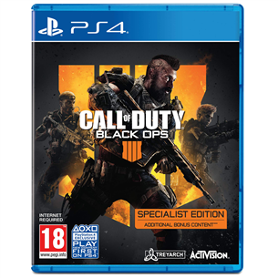 PS4 mäng Call of Duty Black Ops 4 Specialist Edition