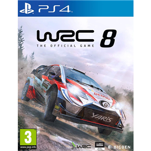 PS4 game WRC 8 Collector Edition