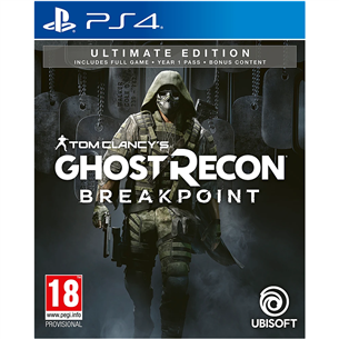 PS4 mäng Ghost Recon Breakpoint Ultimate Edition