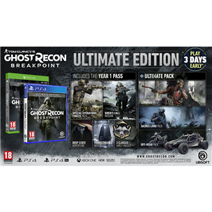 PS4 mäng Ghost Recon Breakpoint Ultimate Edition