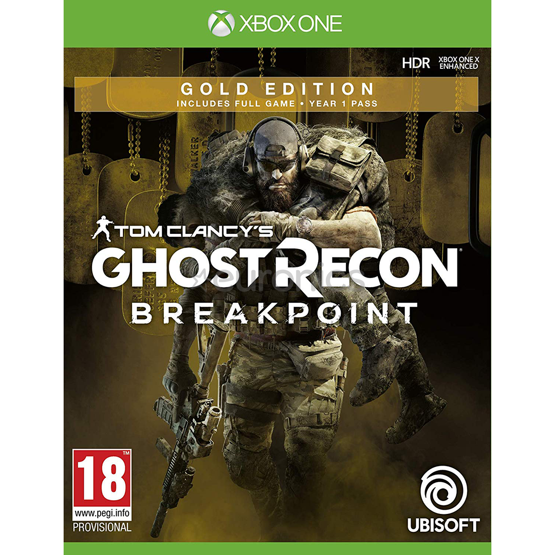 Xbox One mäng Ghost Recon Breakpoint Gold Edition (eeltellimisel)
